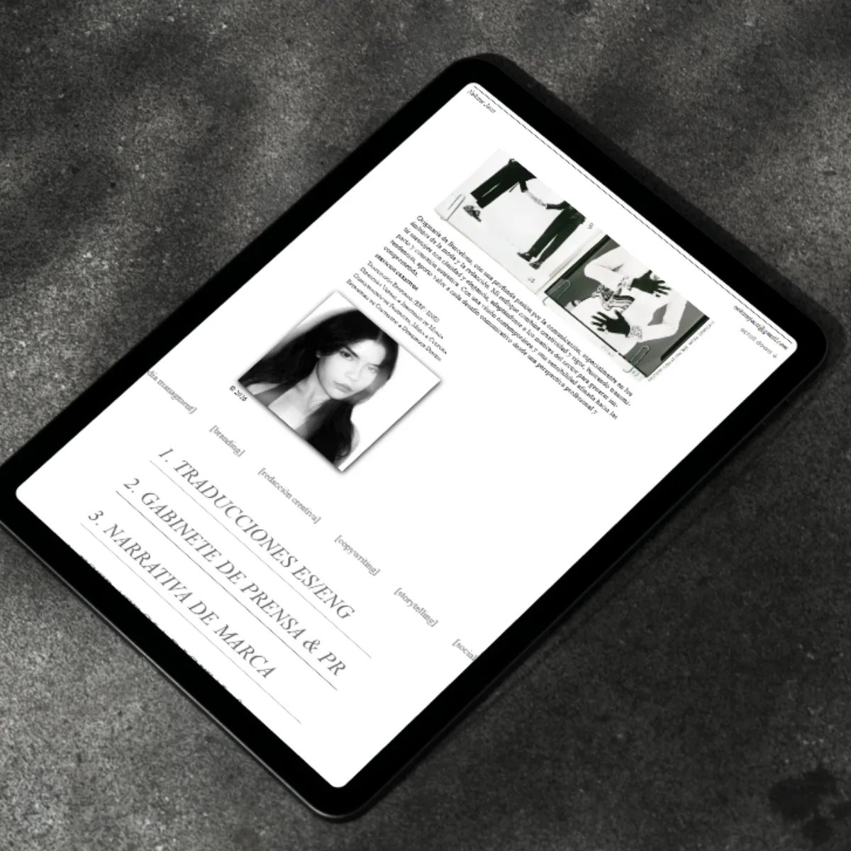 Nekane — nekanejaca.vercel.app, web hecha por Bluenze